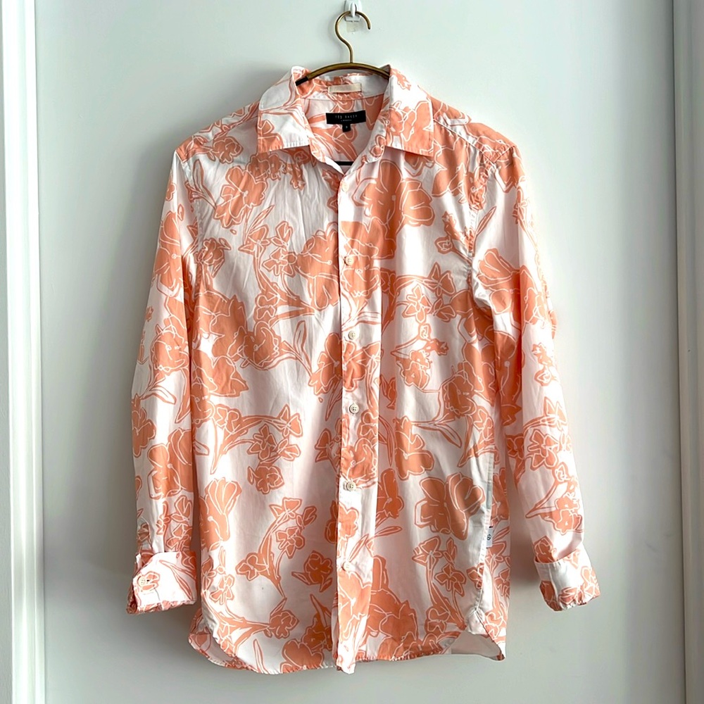 Summery Patterned Button Down - image 1